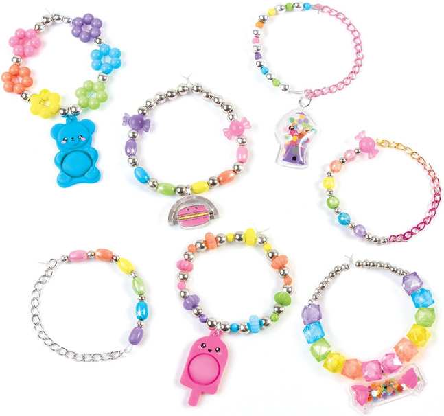 Make It Real Diy 1328 Kit Para Hacer Pulseras Tipo Pop, Shake Y Twist