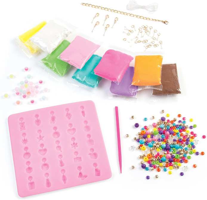 Make It Real Diy 1422 Kit De Joyeria Con Dijes De Arcilla