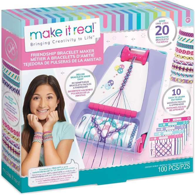Make It Real Diy 1457 Herramienta Para Hacer Pulseras De La Amistad