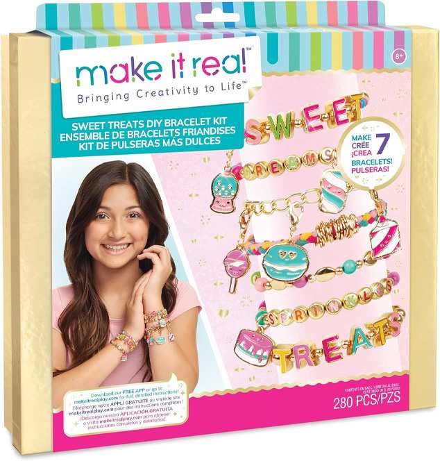 Make It Real Diy 1728 Kit De Pulseras Dulces