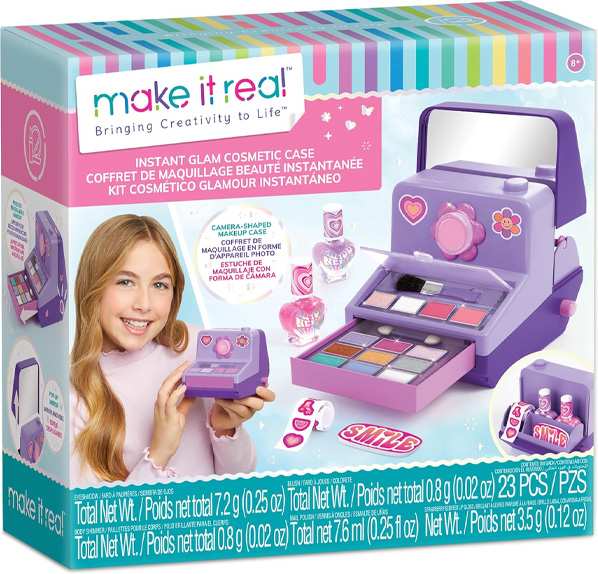 Make It Real Diy 2702 Estuche Cosmetico Glam Instantaneo