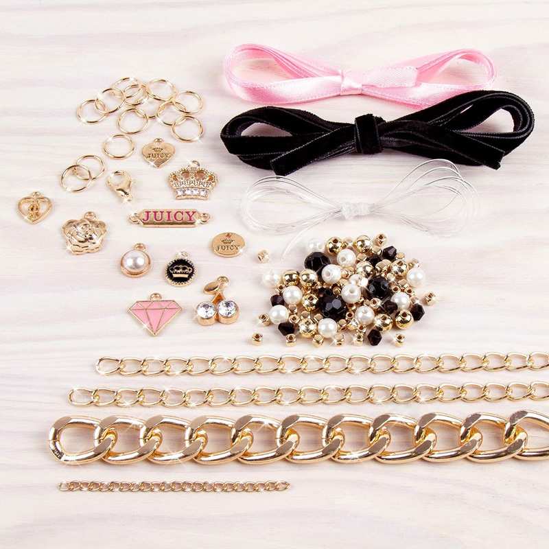 Make It Real Diy 4431 Juicy Couture: Pulseras, Mini Cadenas Y Dijes