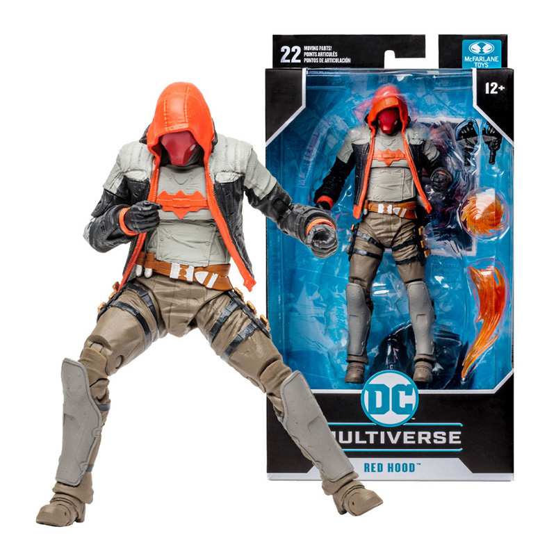 Mcfarlane Toys Batman 15387 Figura Red Hood Dc Gaming 7 Pulgadas