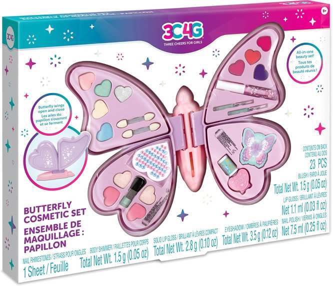 Make It Real Diy 10058 Set Cosmetico Mariposa