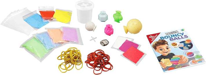 Buki France Mega Pelotas 2164 Rebotadoras 12 Experimentos