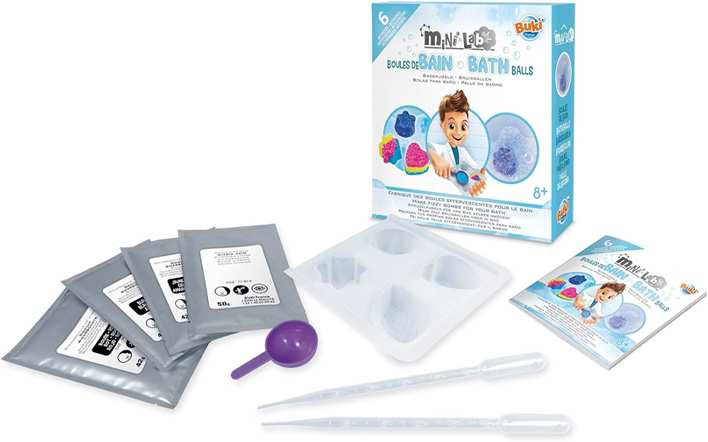 Buki France Mini Lab 3010 Bombas De Bano 6 Experimentos