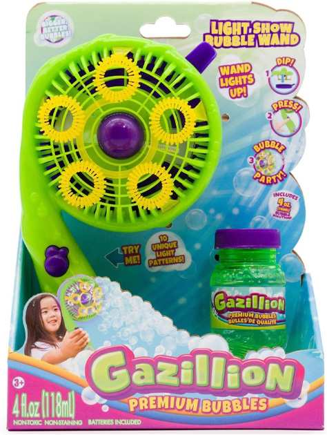 Funrise Inc. Gazillion Bubbles 36747 Varita De Burbujas Show De Luces