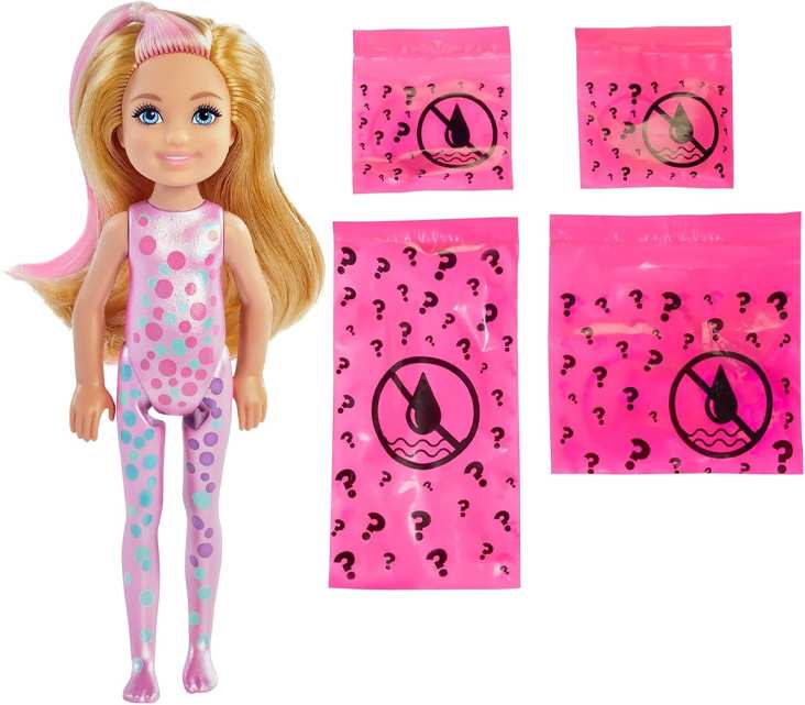 Mattel Barbie Jfl60 Capsula Chelsea Tren Color Reveal