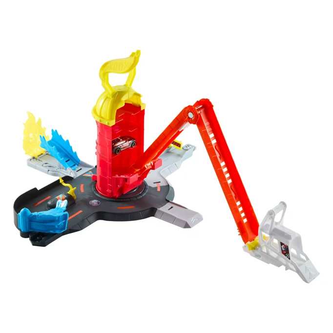 Mattel Hot Wheels Jhl95  City Estacion De Bomberos