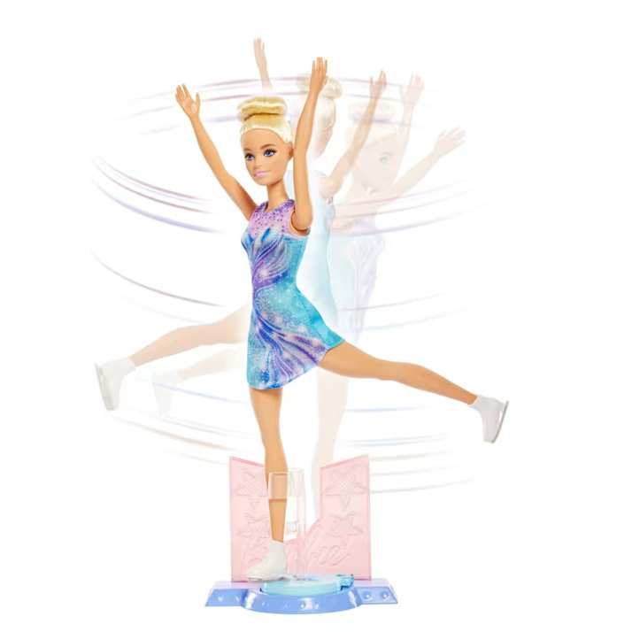 Mattel Barbie Jkb48 Set Patinadora Sobre Hielo