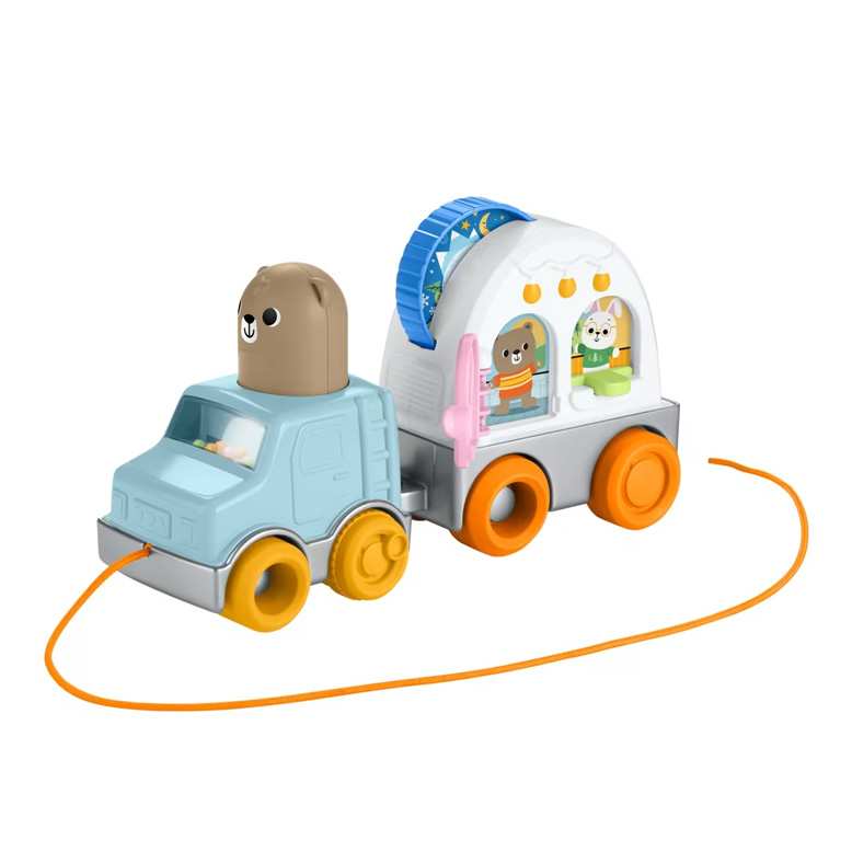 Mattel Fisher Price Jkd52 Casa Rodante Para Arrastrar