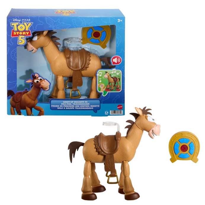 Mattel Disney Jkv52 Toy Story Figuras Proyecto Objetivo Bullseye Con Control Remoto