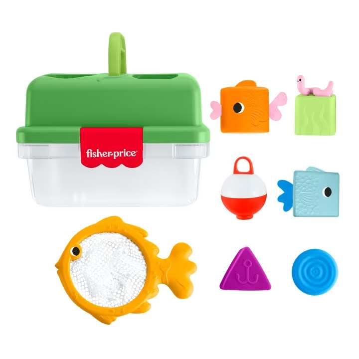 Mattel Fisher Price Jlb85 Caja De Pesca Tipo Barco Surtido