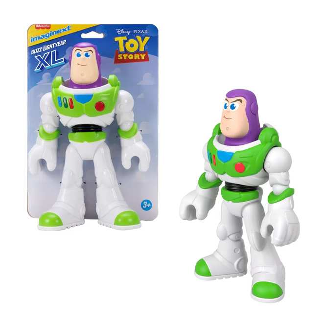Mattel Fisher Price Jmd32 Toy Story Figura Imaginext Buzz Lightyear Grande