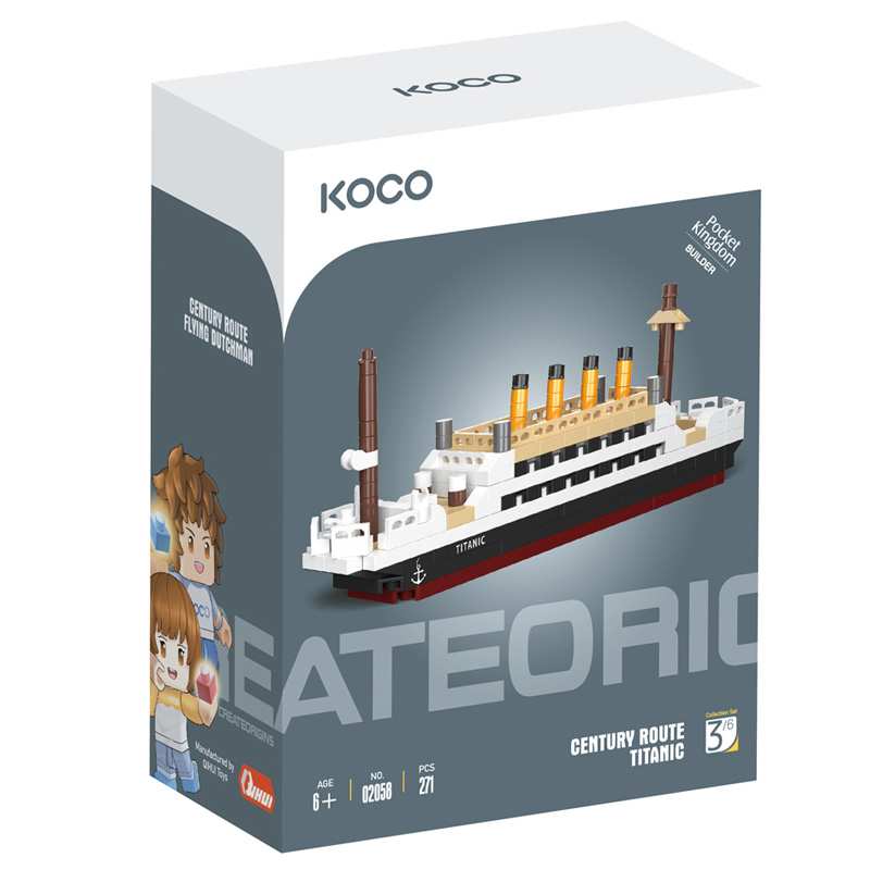 Koco  2058 Titanic Bloques 271 Piezas
