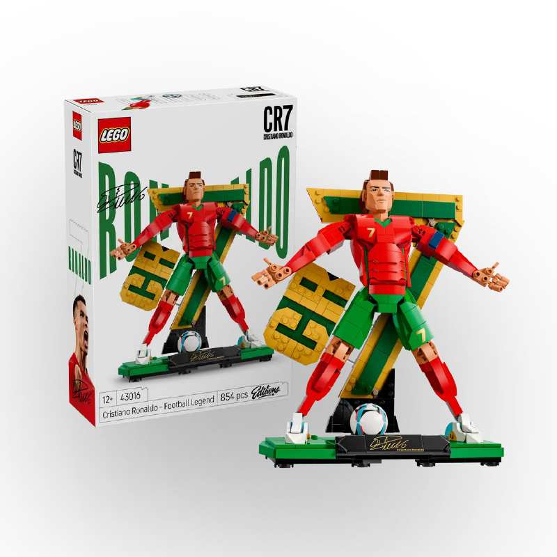 Lego Editions 43016 Cristiano Ronaldo Leyenda Del Futbol