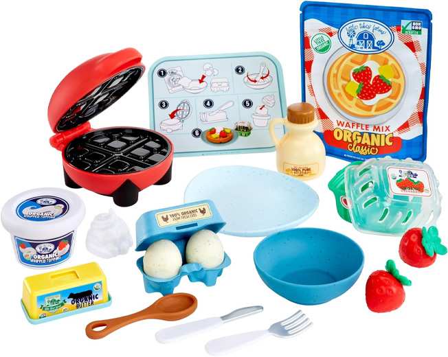Mga Entertainment Creative Chef 639685-Euc Playset De Masa Moldeable Comida: Waffles