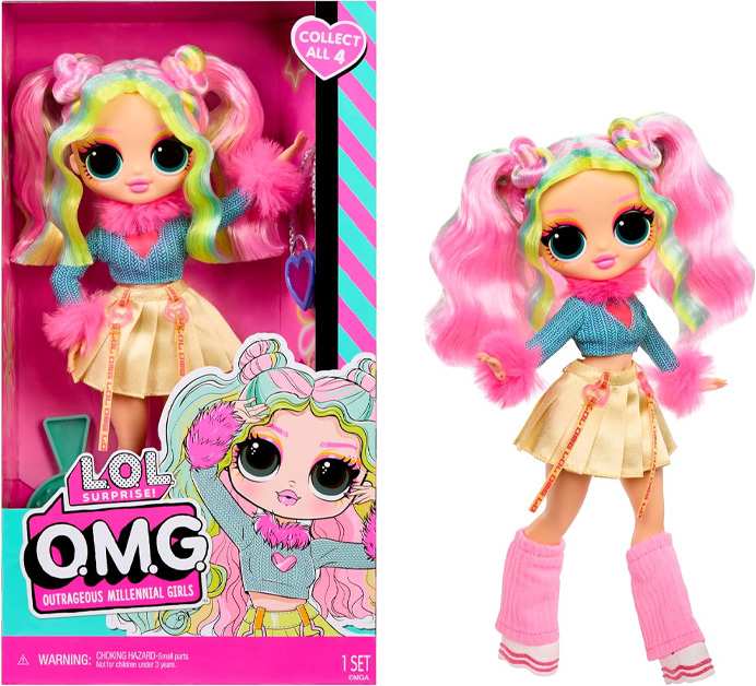 Mga Entertainment Dolls 595649-Euc Muneca Fashion Basica Presentacion Bubblegum Dj