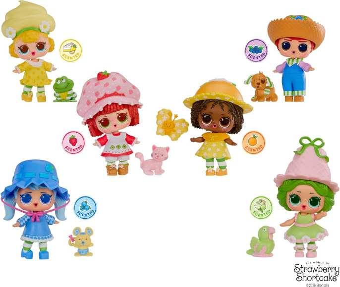 Mga Entertainment Lol Tots 596530-Euc Esfera Sorpresa Pastelito De Fresa Pdq
