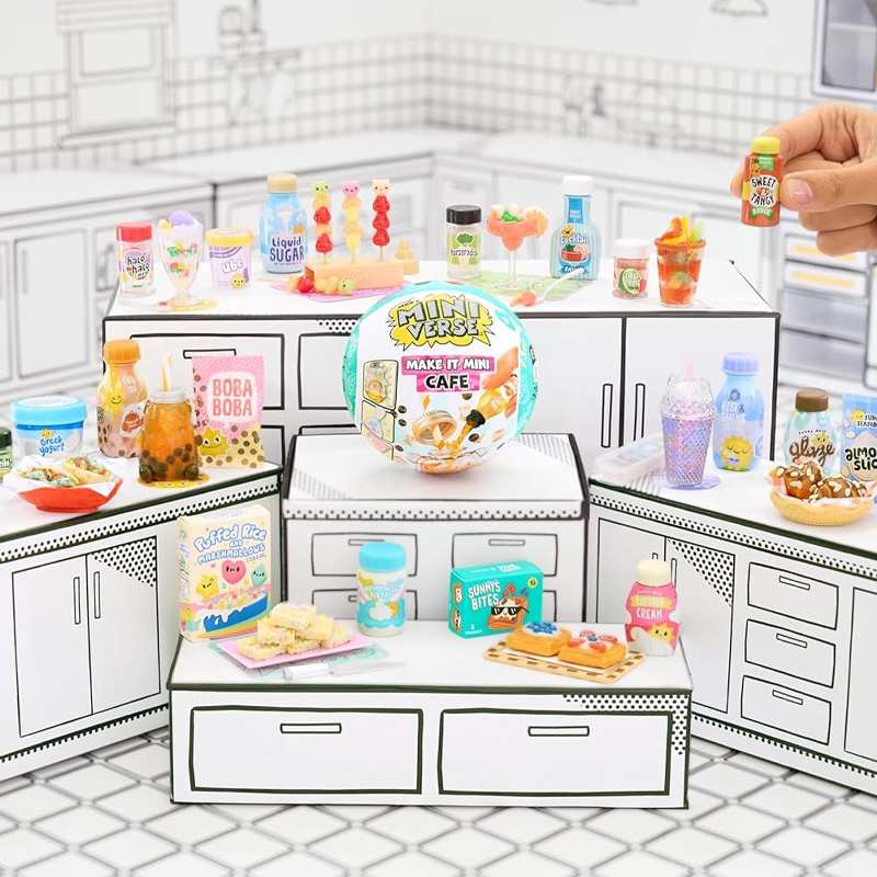 Mga Entertainment Miniverso 549444-Euc Esfera Sorpresa Mini Cafe S6 Pdq