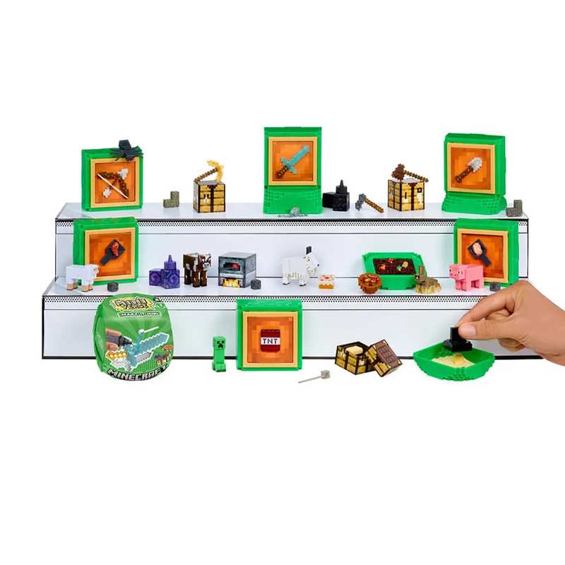 Mga Entertainment Miniverso 557289-Euc Esfera Sorpresa Minecraft Sk