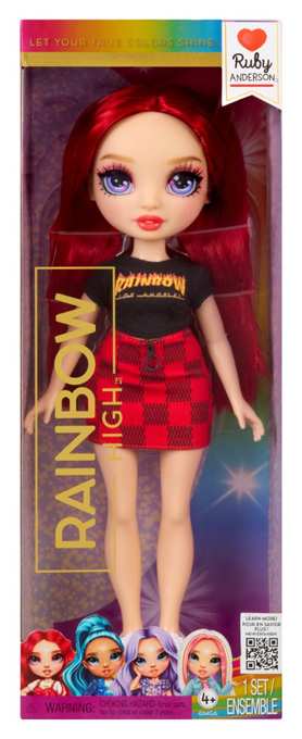 Mga Entertainment Rainbow High 989486-Euc Muneca Opp Fashion Ruby