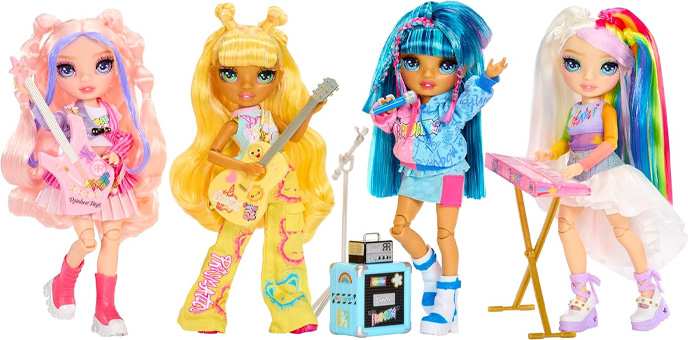 Mga Entertainment Rainbow High 565772-Euc Muneca Rockband Amaya