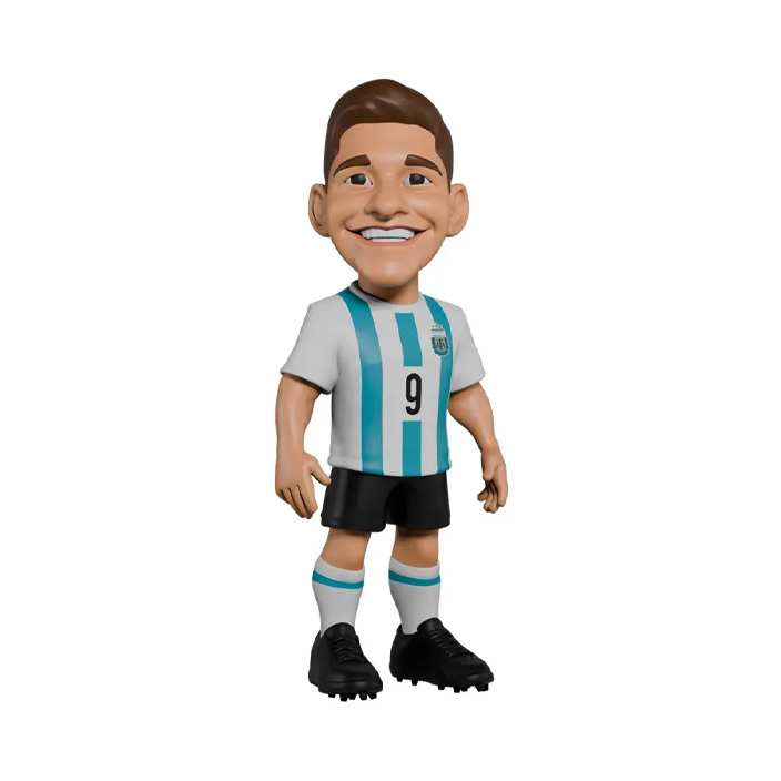 Minix Copa Del Mundo 22601 Figura Coleccionable Argentina  Julian Alvarez 12Cm