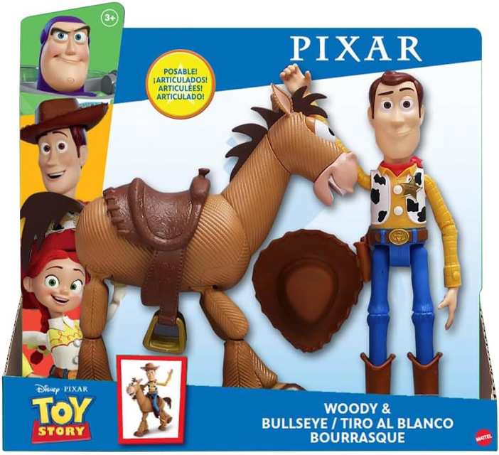 Mattel Disney Toy Story Gdb91 Woody Y Tiro Al Blanco