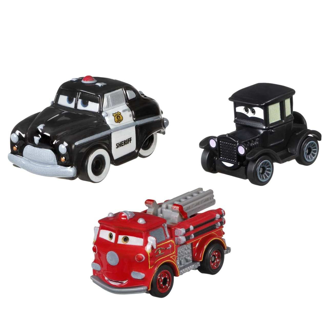Mattel Cars Gkg01 Disney Pixar Mini Corredores Paquete De 3 Autos (6)