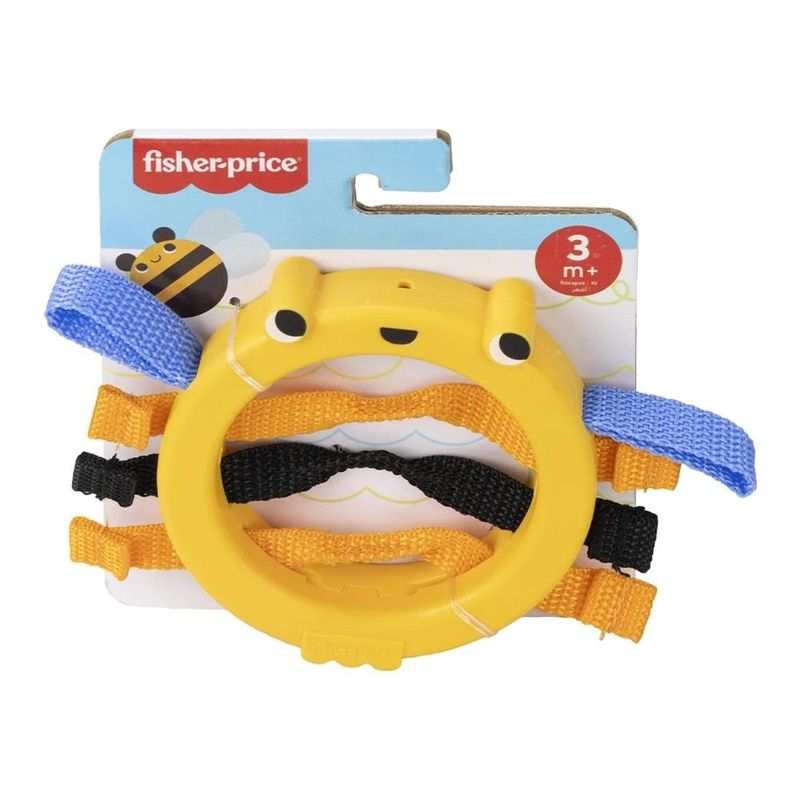 Mattel Fisher Price Jkw53 Sonajero De Anillo Sensorial Surtido