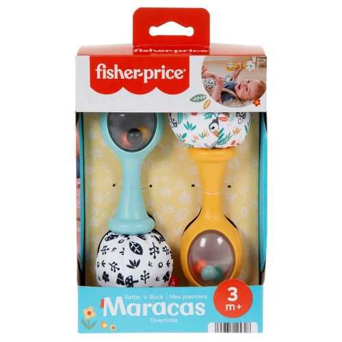 Mattel Fisher Price Jnj55 Maracas Interactivas Rattle N Rock (2)
