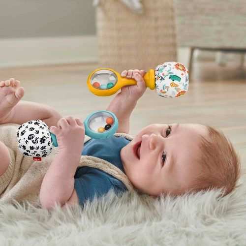 Mattel Fisher Price Jnj55 Maracas Interactivas Rattle N Rock (3)