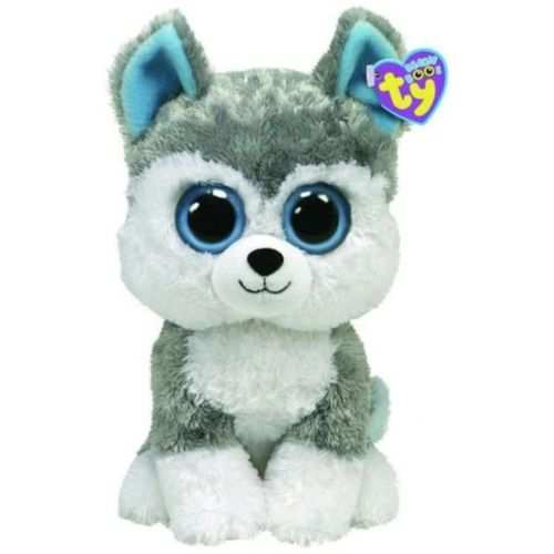 Ty Beanie Boos 37069 Slush Husky Gris Grande