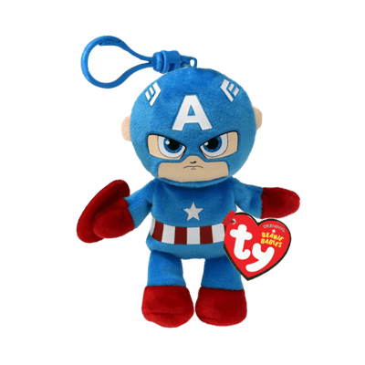 Ty Beanies Bouncers 83031 Capitan America Regular