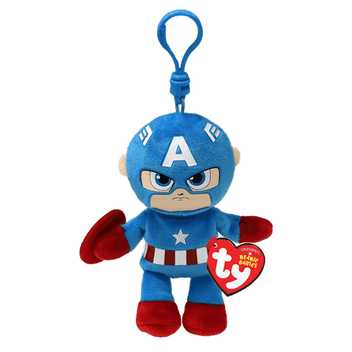 Ty Beanies Marvel 34004 Capitan America Clip