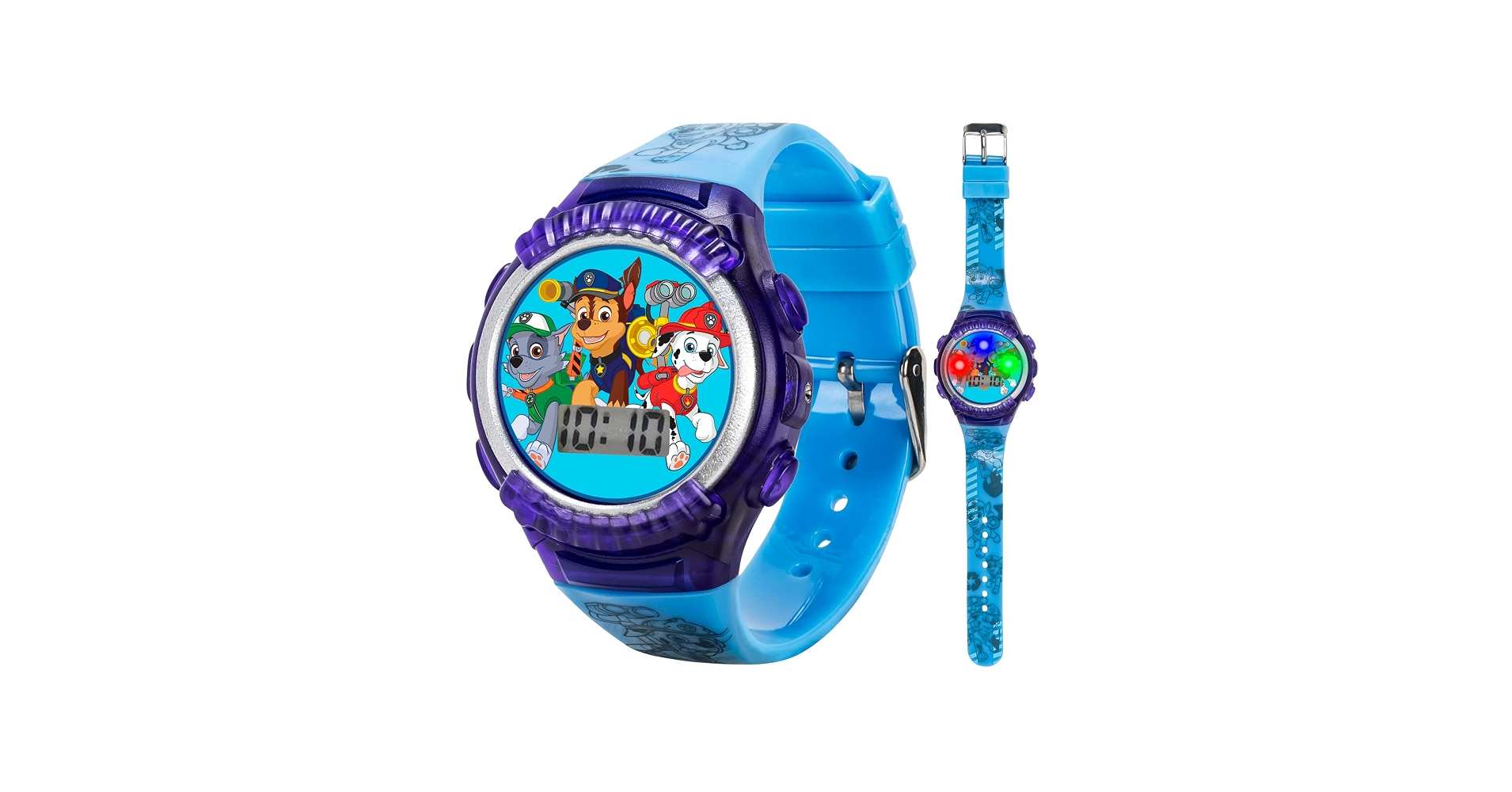 Spin Master Paw Patrol Paw4582 Reloj Led Redondo Azul