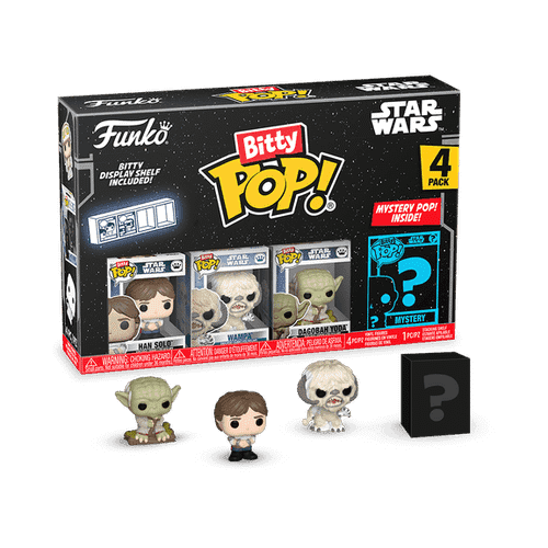 Funko Pop! 83670 Bitstar Wars Han Paquete De 4 Unidades