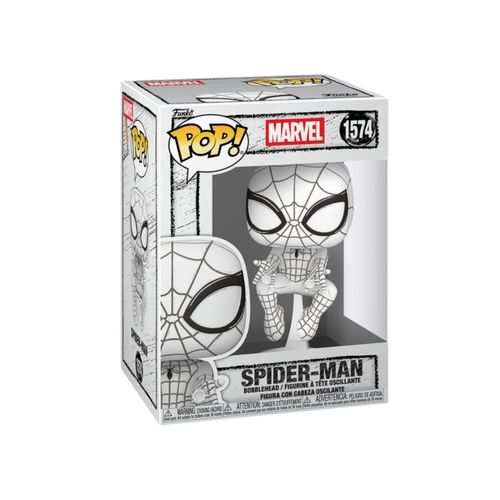 Funko Pop! 90300 Marvel Sketched Spiderman (2)