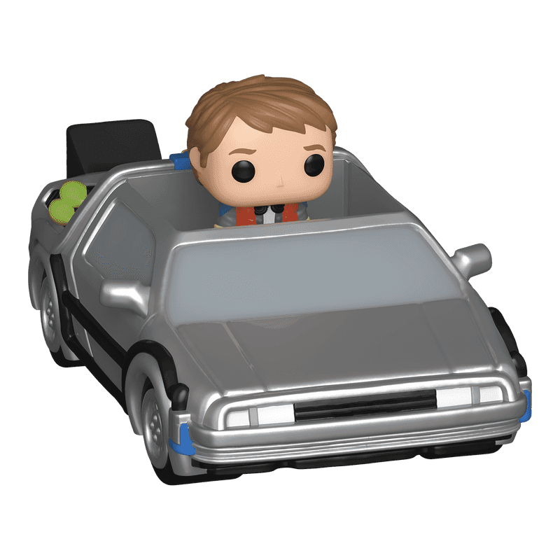 Funko Pop! 85521 Bit Rides Volver Al Futuro Marmcfly Y La Maquina Del Tiempo