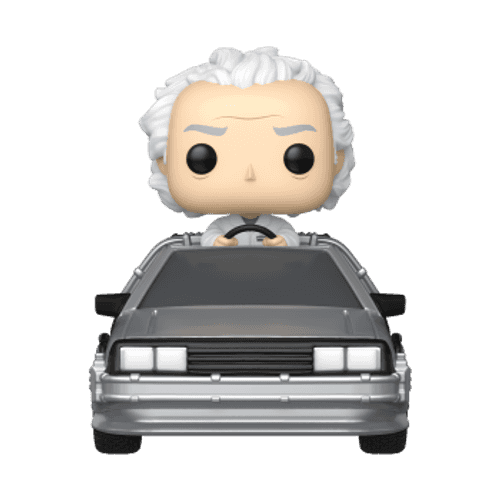 Funko Pop! 86449 Rides Volver Al Futuro Doctor Con Maquina Del Tiempo Deluxe (2)