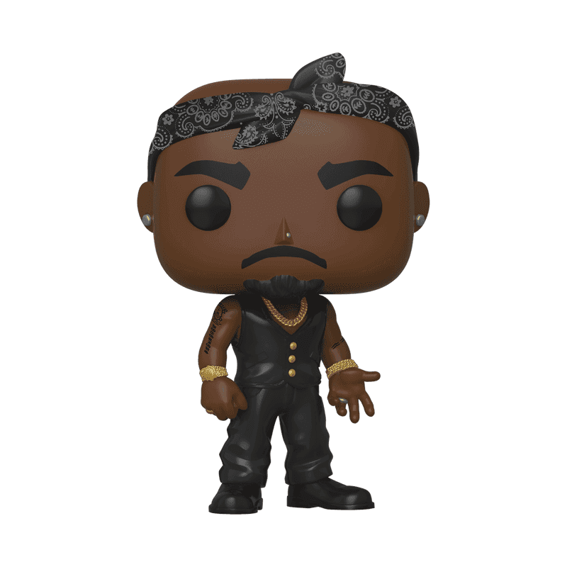 Funko Pop! 45432 Rocks Tupac Shakur Con Panuelo (2)