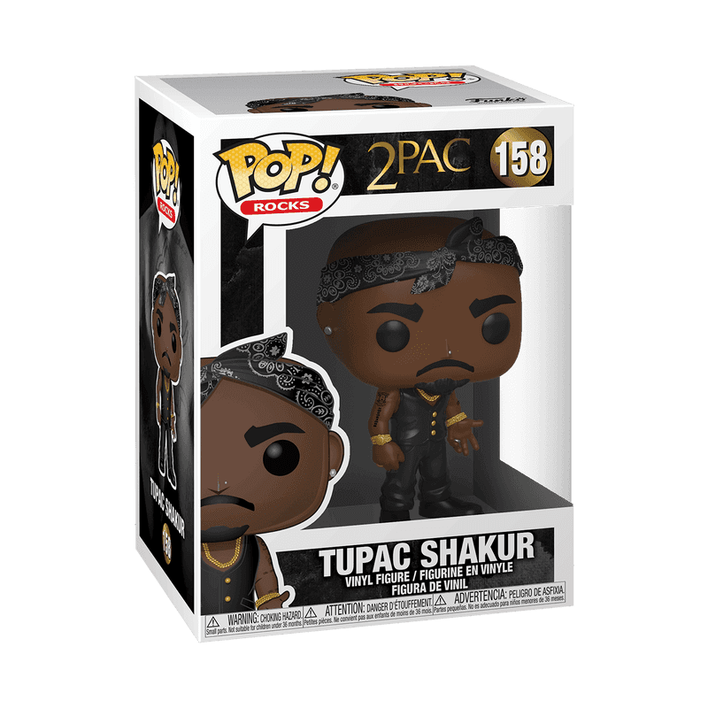 Funko Pop! 45432 Rocks Tupac Shakur Con Panuelo (3)