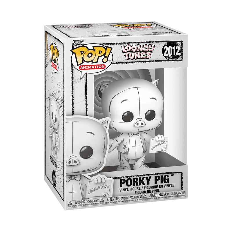 Funko Pop! 86285 Animation Looney Tunes Cerdo Porky S6 (2)