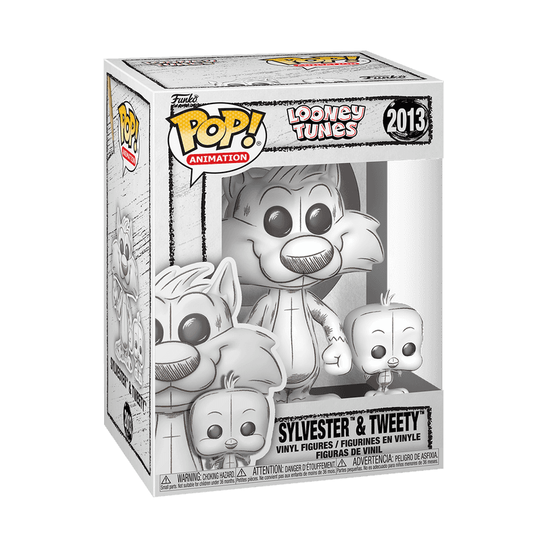 Funko Pop! 86287 Animation Looney Tunes Sylvester Y Piolin S6 (2)
