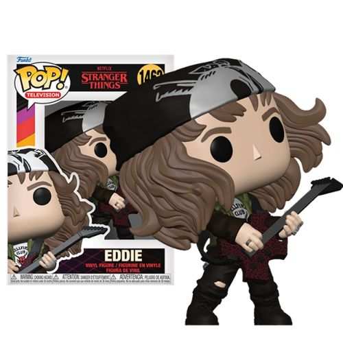 Funko Pop! 72138 Tv Stranger Things Hunter Eddie Con Guitarra