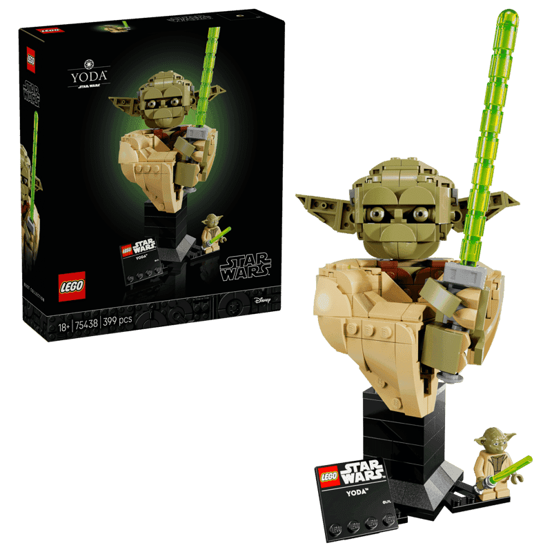 Lego Star Wars 75438 Busto De Yoda (2)