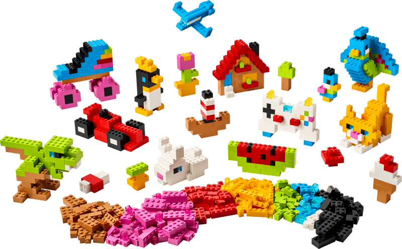 Lego Classic 11045 Ladrillos Creativos A Todo Color