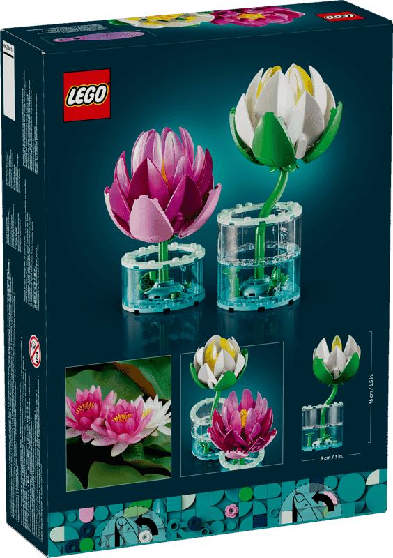 Lego Botanicals 11511 Nenufares (5)