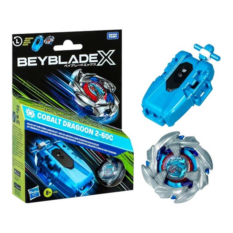 Hasbro Bey Blade G1491 Lanzador Trompo Deluxe Beyblade